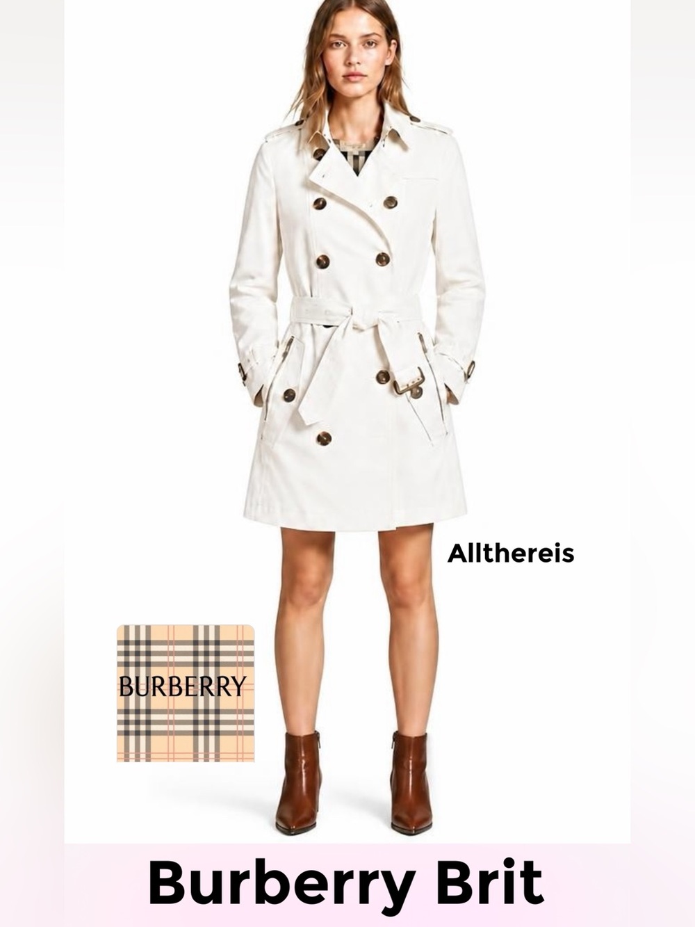 NWT Burberry Trench Brooksby coat 6 - Picture 5 of 16